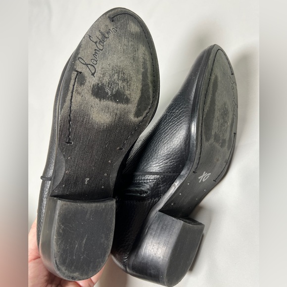 Sam Edelman Booties in super supple black leather, sz 8 - Picture 7 of 8